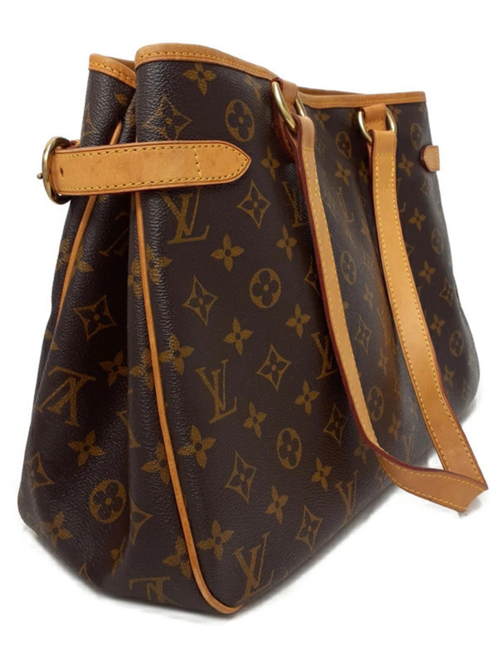 Louis Vuitton Horizontal Batignolles Shoulder Bag Monogram Brown
